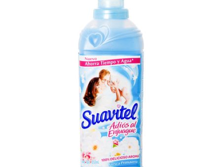 WHOLESALE SUAVITEL FABRIC SOFTENER 850 ML FRESCA PRIMAVERA SOLD BY CASE For Sale