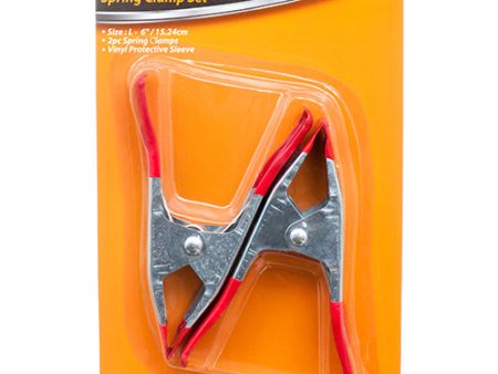 WHOLESALE KINGMAN SPRING CLAMP SET 6 2PC SOLD BY CASE Supply