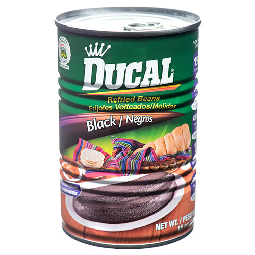 WHOLESALE DUCAL REFRIED BLACK BEANS 15 OZ SOLD BY CASE For Discount