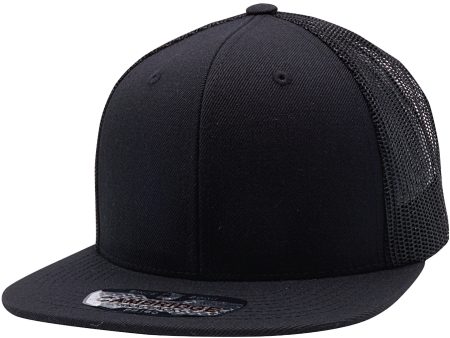 PB180 [BLACK] WOOL BLEND TRUCKER HATS Online