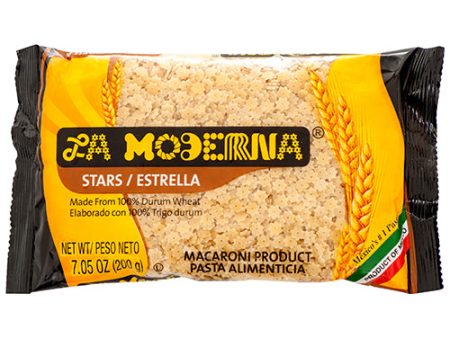 WHOLESALE LA MODERNA PASTA 7 OZ STARS SOLD BY CASE Online Sale