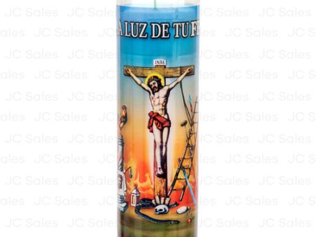 WHOLESALE VELADORA RELIGIOUS CANDLE JUSTO JUEZ SOLD BY CASE Supply