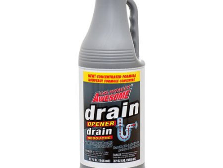 WHOLESALE AWESOME DRAIN OPENER 32 OZ SOLD BY CASE For Sale