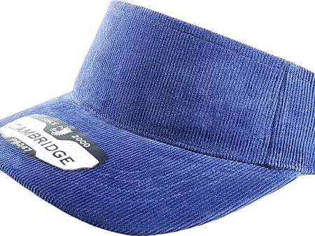 PB247 [ROYAL] CORDUROY SUN VISOR HATS Supply