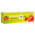 WHOLESALE TABLE KING STORAGE SLIDER BAG 1 QT 14CT SOLD BY CASE Fashion