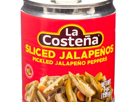 WHOLESALE LA COSTENA SLICED JALAPENO 7 OZ SOLD BY CASE Cheap