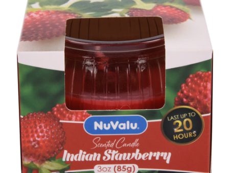 WHOLESALE NUVALU CANDLE TUMBLER 3 OZ INDIAN STARWBERRY SOLD BY CASE Online Hot Sale