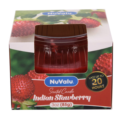 WHOLESALE NUVALU CANDLE TUMBLER 3 OZ INDIAN STARWBERRY SOLD BY CASE Online Hot Sale