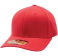 PB133 [RED] COMFORT FIT ONE SIZE BASEBALL CAPS For Cheap