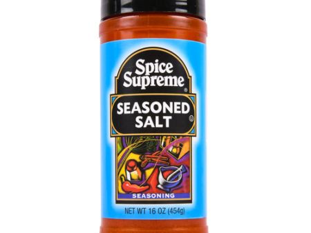 WHOLESALE SPICE SUPREME SEASONED SALT 16 OZ SOLD BY CASE Sale