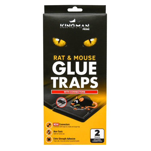 WHOLESALE KINGMAN PRIME MOUSE GLUE TRAP LARGE 2 PC SOLD BY CASE Cheap