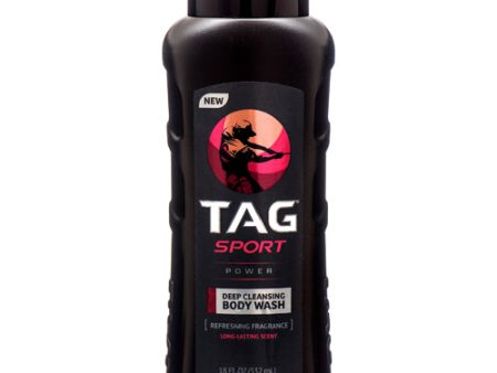 WHOLESALE TAG SPORT BODY WASH POWER 18 OZ SOLD BY CASE Supply