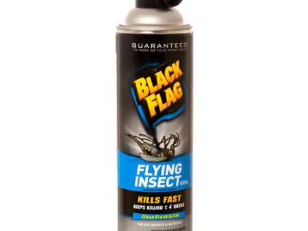 WHOLESALE BLACK FLAG FLYING INSECT KILLER 18Z #CLEAN FRESH SCENT SOLD BY CASE Hot on Sale