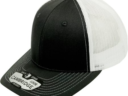 PB222J KIDS TRUCKER HAT [BLACK WHITE] Online