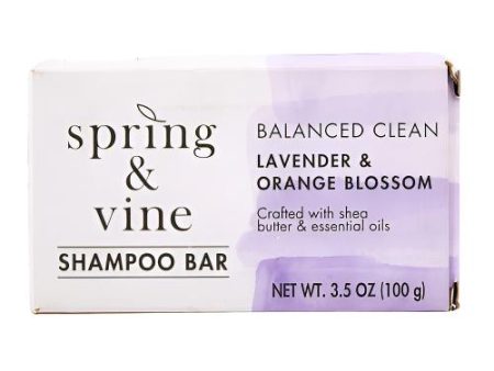 WHOLESALE SPRING & VINE  SHAMPOO BAR 3.5 OZ SOLD BY CASE Cheap