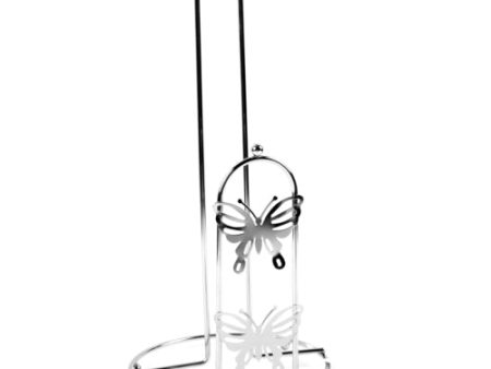 WHOLESALE TABLE KING PAPER TOWEL HOLDER 15X30CM W BUTTERFLY SOLD BY CASE Hot on Sale