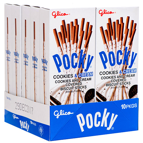 WHOLESALE POCKY 1.41 OZ COOKIES & CREAM SOLD BY CASE Online Hot Sale