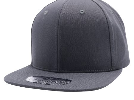 PB105 [CHARCOAL] COTTON SNAPBACK HATS Online Hot Sale