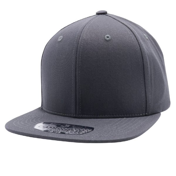 PB105 [CHARCOAL] COTTON SNAPBACK HATS Online Hot Sale