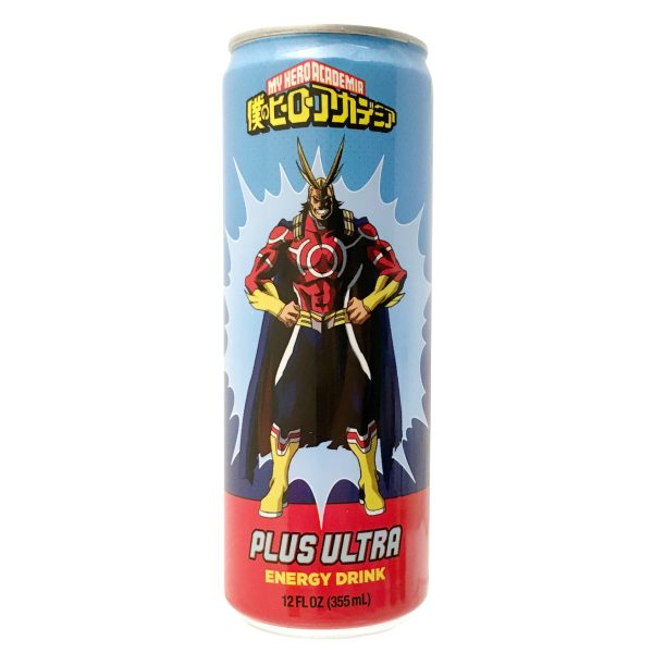 My Hero Academia Plus Ultra Energy Drink, 12oz 12ct Fashion