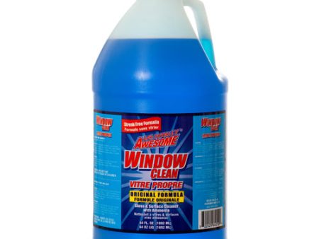 WHOLESALE AWESOME GLASS CLEANER REFILL 64Z SOLD BY CASE Fashion