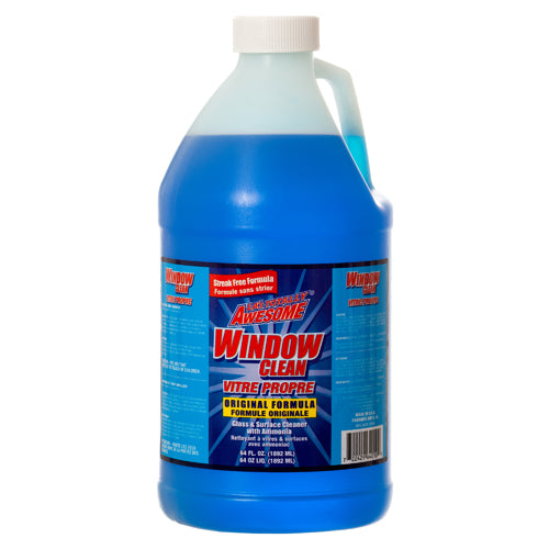 WHOLESALE AWESOME GLASS CLEANER REFILL 64Z SOLD BY CASE Fashion