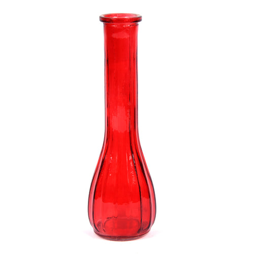 WHOLESALE VASE RED 7.5 X H22CM #HC25070 SOLD BY CASE Sale