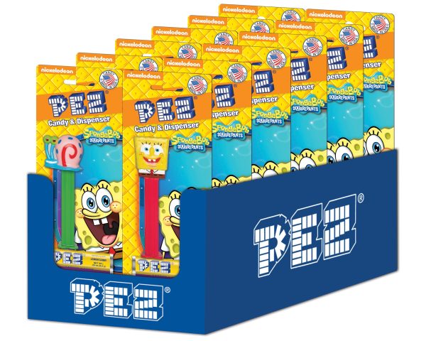 PEZ SpongeBob Blister Packs, 12ct Hot on Sale