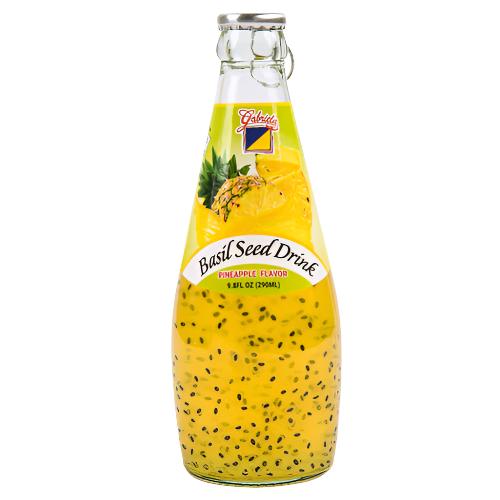 WHOLESALE GABRIELA BASIL SEED DRINK PINEAPPLE 9.8 OZ + CRV SOLD BY CASE Online now