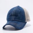 PB221 [DENIM KHAKI] PIGMENT DYED TRUCKER HAT Supply