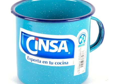 WHOLESALE CINSA ENAMEL STEEL CUP  #10 SOLD BY CASE Supply