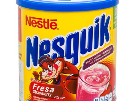 WHOLESALE NESTLE NESQUIK STRAWBERRY 14.1 OZ SOLD BY CASE Cheap