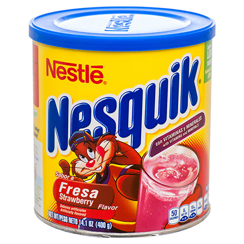 WHOLESALE NESTLE NESQUIK STRAWBERRY 14.1 OZ SOLD BY CASE Cheap