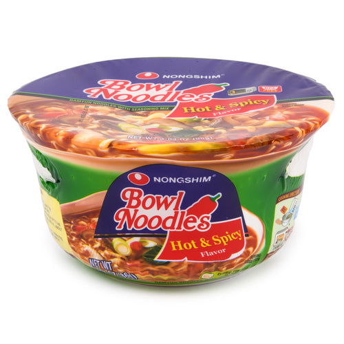 WHOLESALE NONGSHIM BOWL NOODLE 3.03 OZ HOT & SPICY SOLD BY CASE Sale