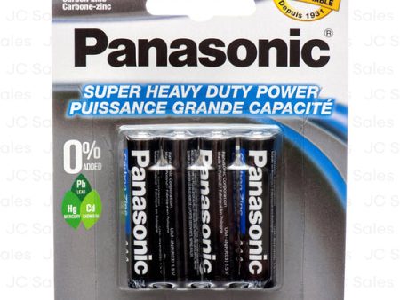 WHOLESALE BATTERY PANASONIC #AAA 4 PK SOLD BY CASE Online