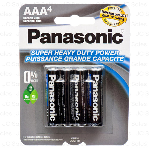 WHOLESALE BATTERY PANASONIC #AAA 4 PK SOLD BY CASE Online