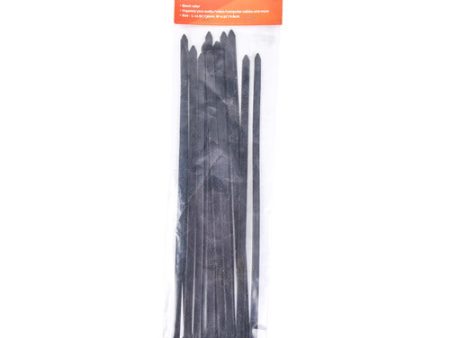 WHOLESALE KINGMAN CABLE TIE 0.31 X 11.8 15PCS BLACK SOLD BY CASE Online Sale