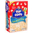 WHOLESALE GABRIELA POPCORN LIGHT BUTTER 3PK 6.6Z *2Y SOLD BY CASE Hot on Sale