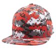 PB105 [RED DIGITAL CAMO] COTTON SNAPBACK HATS For Sale