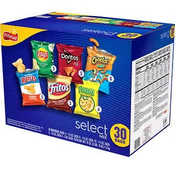 Frito Lay Select Mix, Variety, 30ct Sale