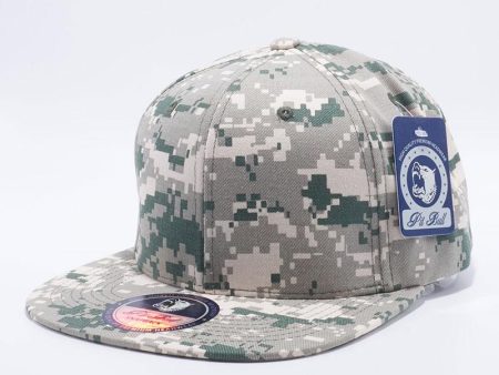 PB105 [ARMY DIGITAL CAMO] COTTON SNAPBACK HATS For Cheap