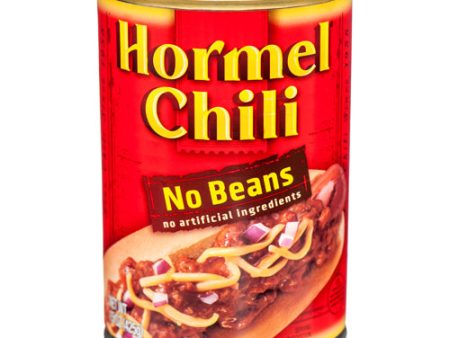 WHOLESALE HORMEL CHILI  W NO BEANS 15 OZ SOLD BY CASE Discount