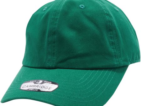 PB136 [KELLY] UNSTRUCTURED COTTON TWILL DAD HATS Online Hot Sale