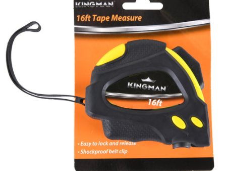 WHOLESALE KINGMAN TAPE MEASURE 16FT (5M) SOLD BY CASE Discount