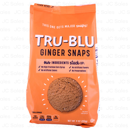 WHOLESALE TRU BLU GINGER SNAPS 9 OZ SOLD BY CASE Fashion