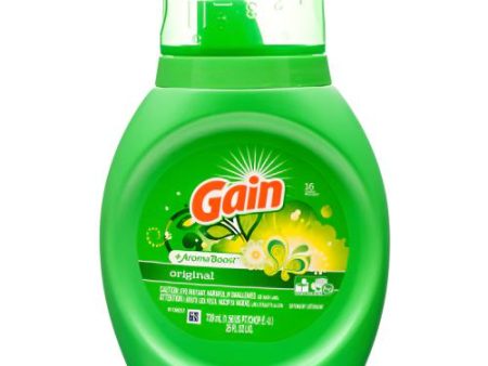 WHOLESALE GAIN LIQUID DETERGENT ORIGINAL SCENT 25 OZ SOLD BY CASE Fashion