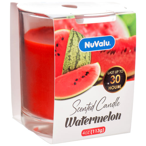 WHOLESALE NUVALU CANDLE TUMBLER 4 OZ WATERMELON SOLD BY CASE Online now