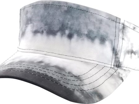 PB257 [BLACK] TIE DYE SUN VISOR Discount