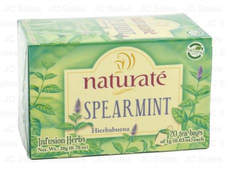 WHOLESALE NATURATE TEA HIERBABUENA 20 TEA BAGS SOLD BY CASE Online now