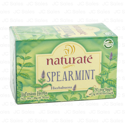 WHOLESALE NATURATE TEA HIERBABUENA 20 TEA BAGS SOLD BY CASE Online now